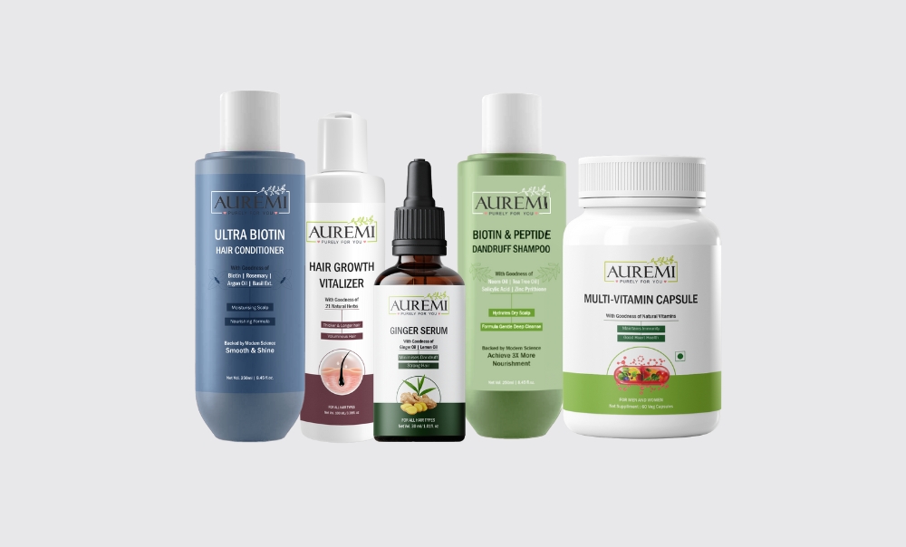 Auremi 5-in-1 Hair Regrowth Kit